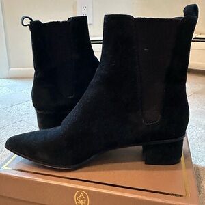 ASH Women's Black Suede Ankle Boots